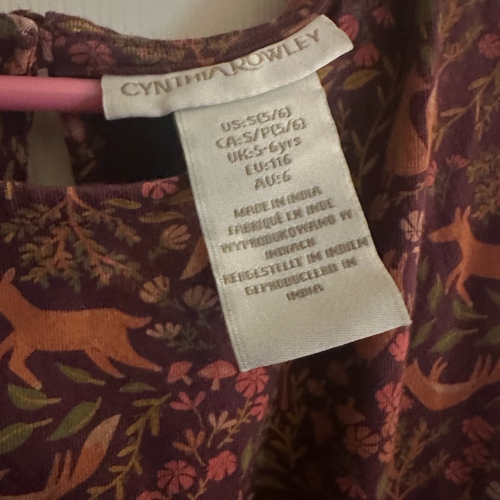 Cynthia Rowley Brown and Pink Mini Dress - Picture 3 of 5